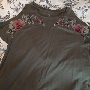 Dark green Soft and Sexy top